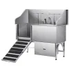 Stainless Steel Dog Washing Station - Vevor