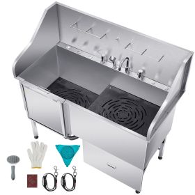 Stainless Steel Dog Washing Station - Vevor