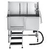 Dog Washing Station, Stainless Steel - Vevor
