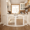Pet Gate, Freestanding, 4 Panels - InQ Boutique
