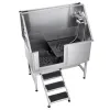 Dog Washing Station, Stainless Steel - Vevor